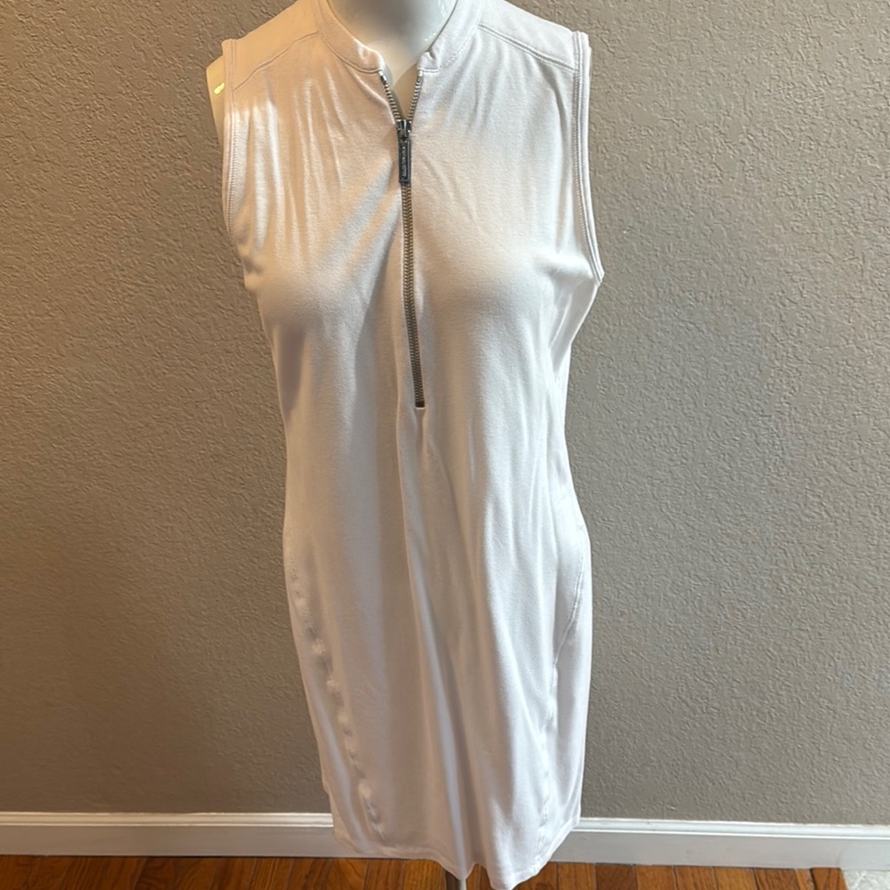 Michael‎ Kors White Sleeveless Dress